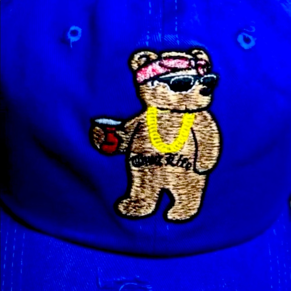 Thug Life Teddy Bear dad hat